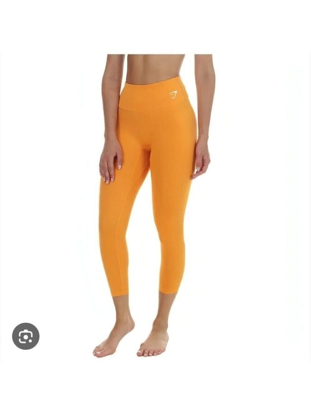 GYMSHARK | Vital Seamless Leggings in orange marl Sz XS S